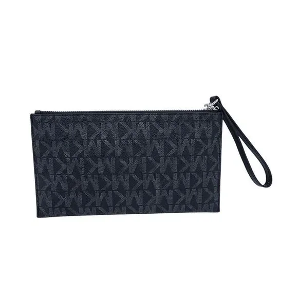 Michael Kors JetSet charm Large Zip Clutch black - Picture 4 of 4